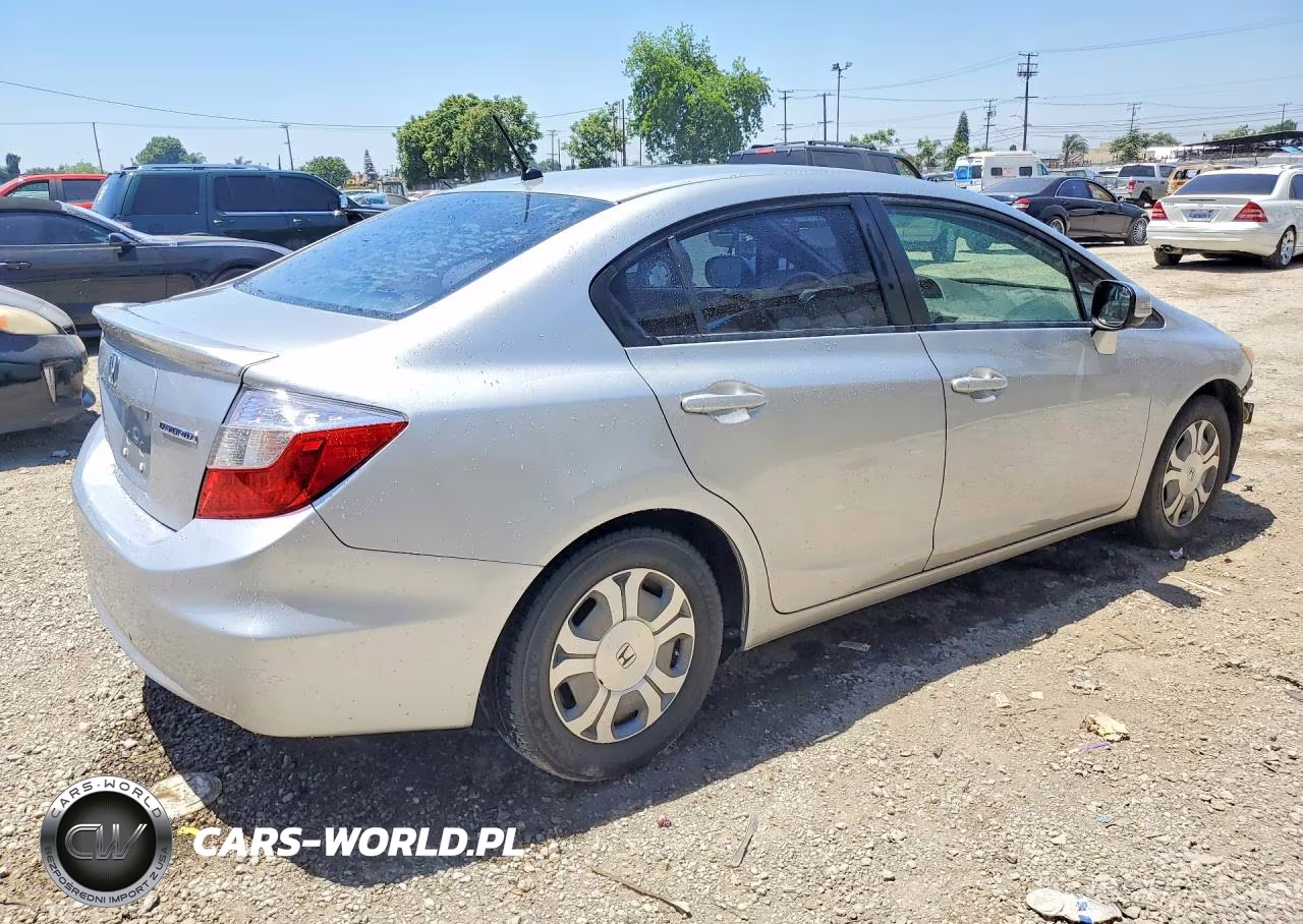 2012 Honda Civic Hybrid VIN:JHMFB4F25CS000443 - 3