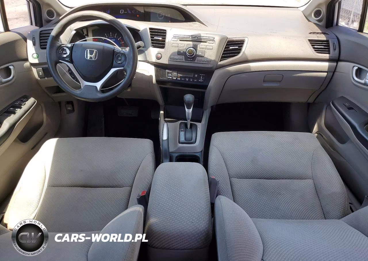 2012 Honda Civic Hybrid VIN:JHMFB4F25CS000443 - 8