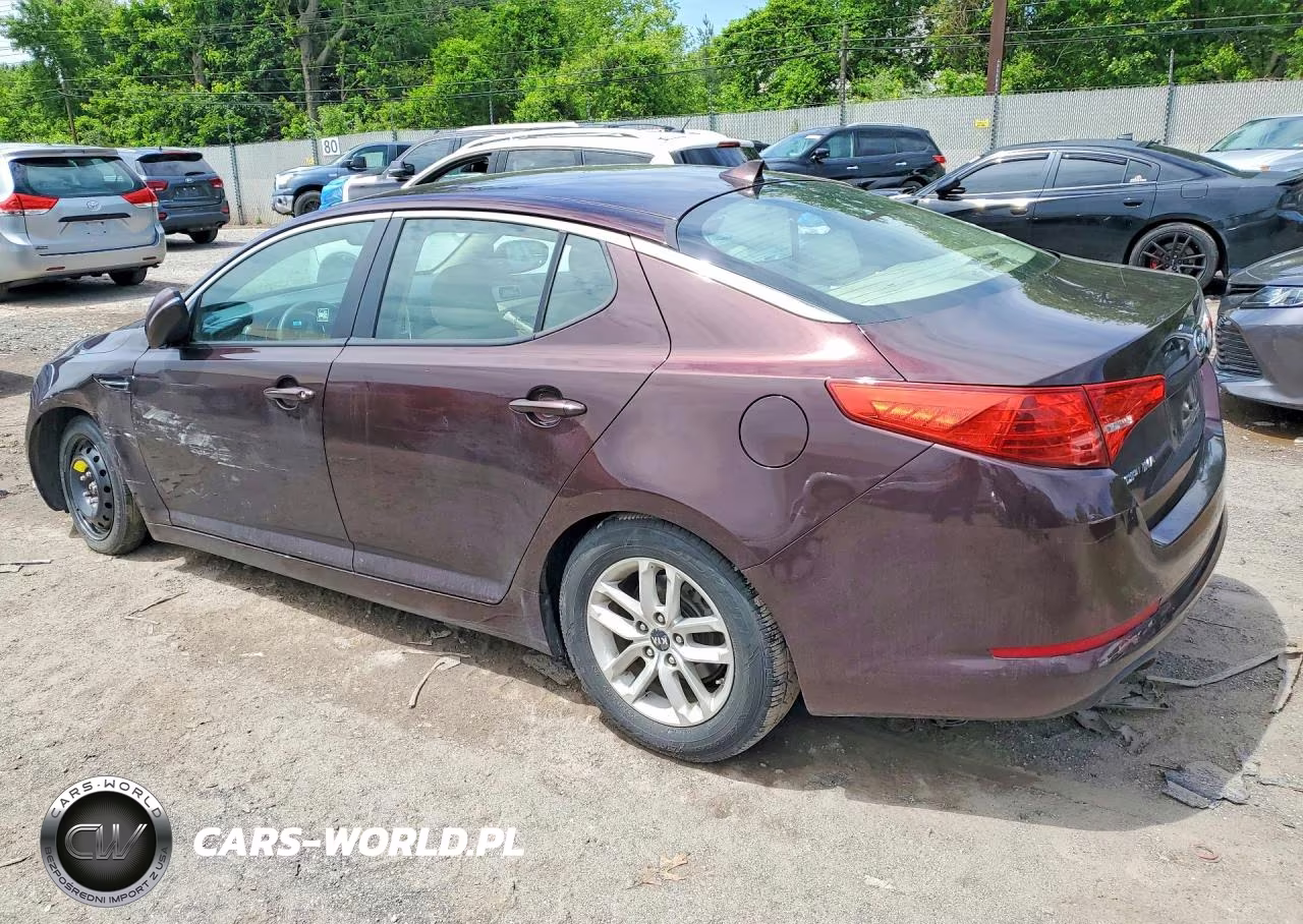 2011 Kia Optima Lx VIN:KNAGM4A77B5105935 - 2