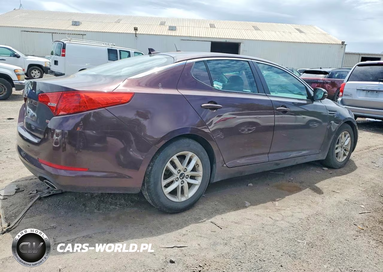 2011 Kia Optima Lx VIN:KNAGM4A77B5105935 - 3