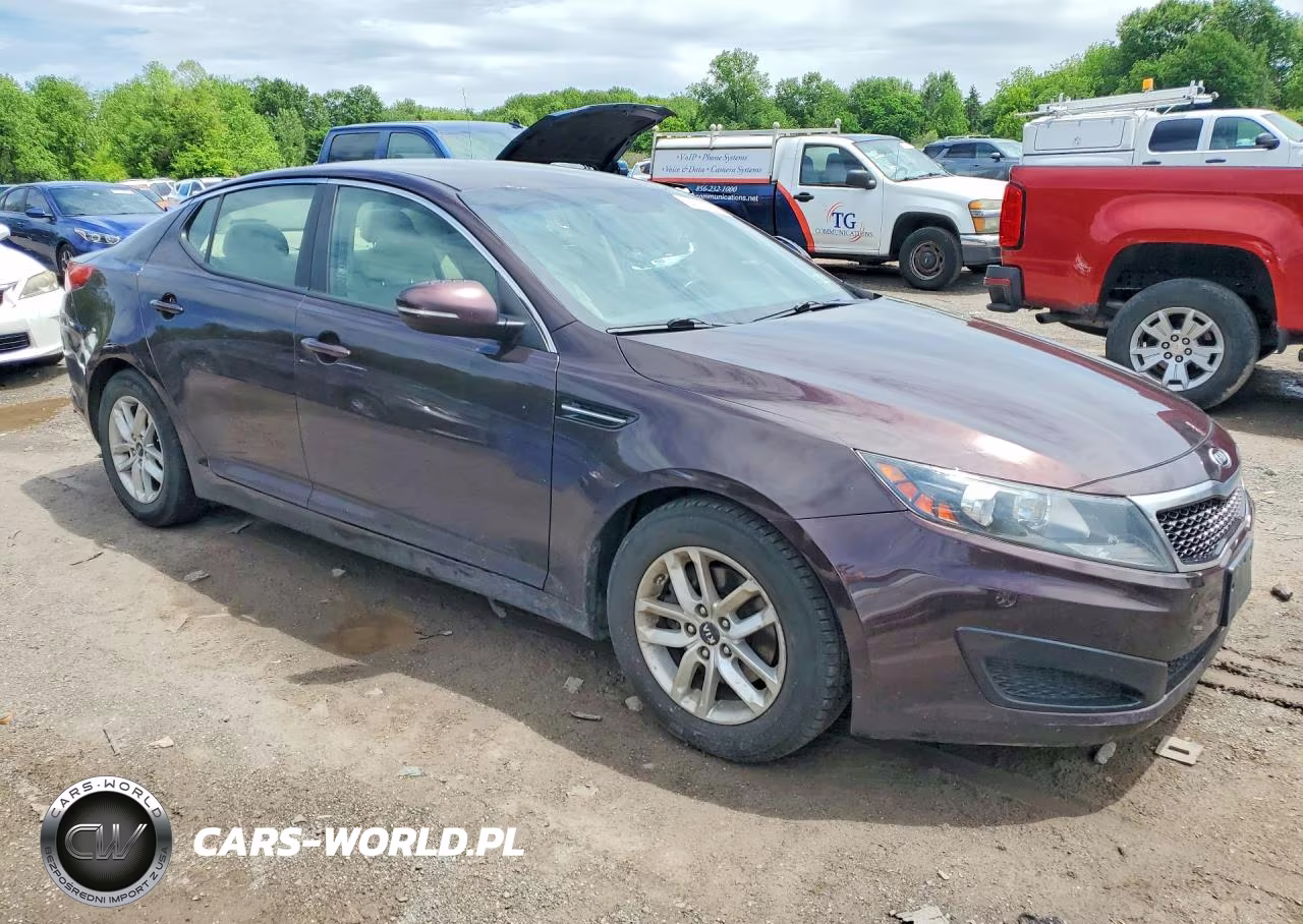 2011 Kia Optima Lx VIN:KNAGM4A77B5105935 - 4
