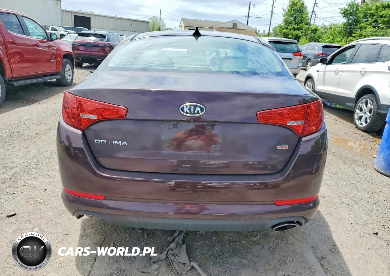 2011 Kia Optima Lx VIN:KNAGM4A77B5105935 - 6