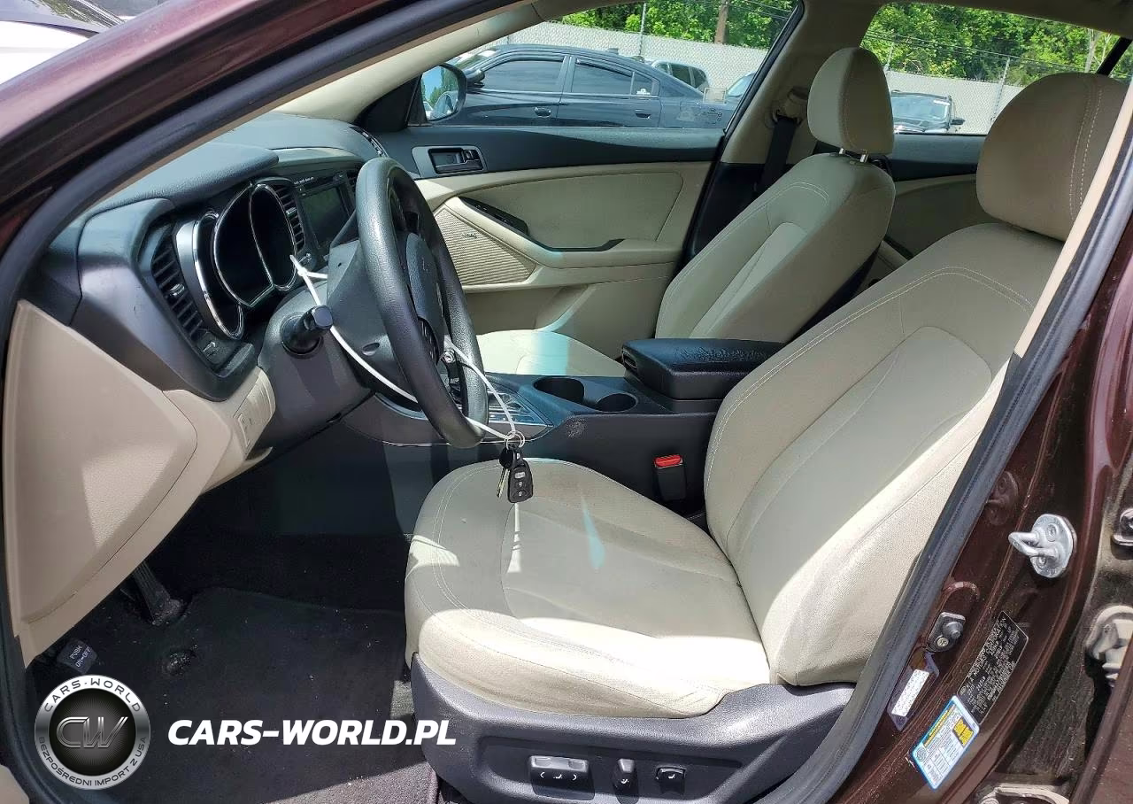 2011 Kia Optima Lx VIN:KNAGM4A77B5105935 - 7