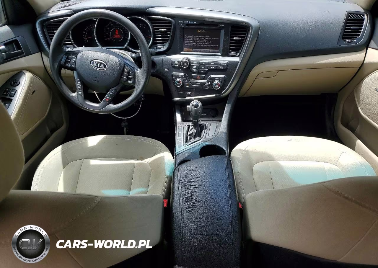 2011 Kia Optima Lx VIN:KNAGM4A77B5105935 - 8