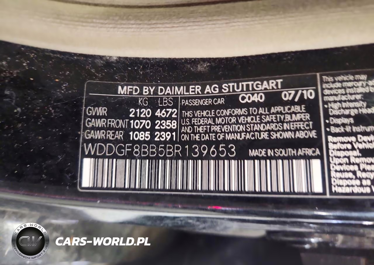 2011 Mercedes-Benz C 300 4Matic VIN:WDDGF8BB5BR139653 - 12
