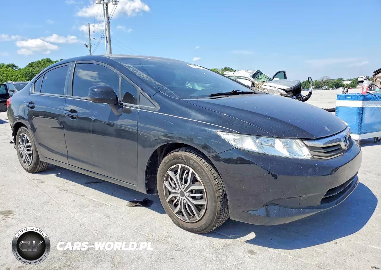 2012 Honda Civic Lx VIN:19XFB2F52CE094185 - 4