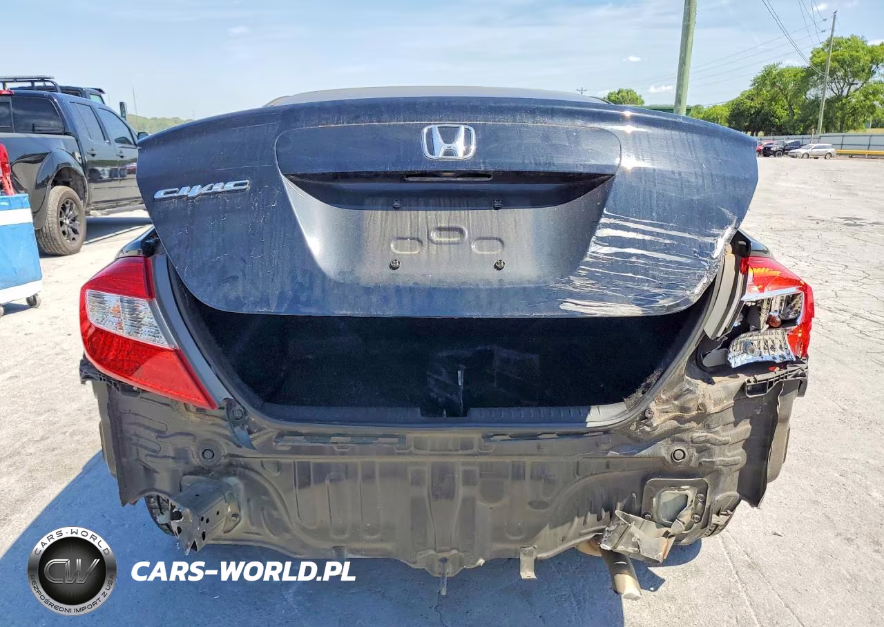 2012 Honda Civic Lx VIN:19XFB2F52CE094185 - 6