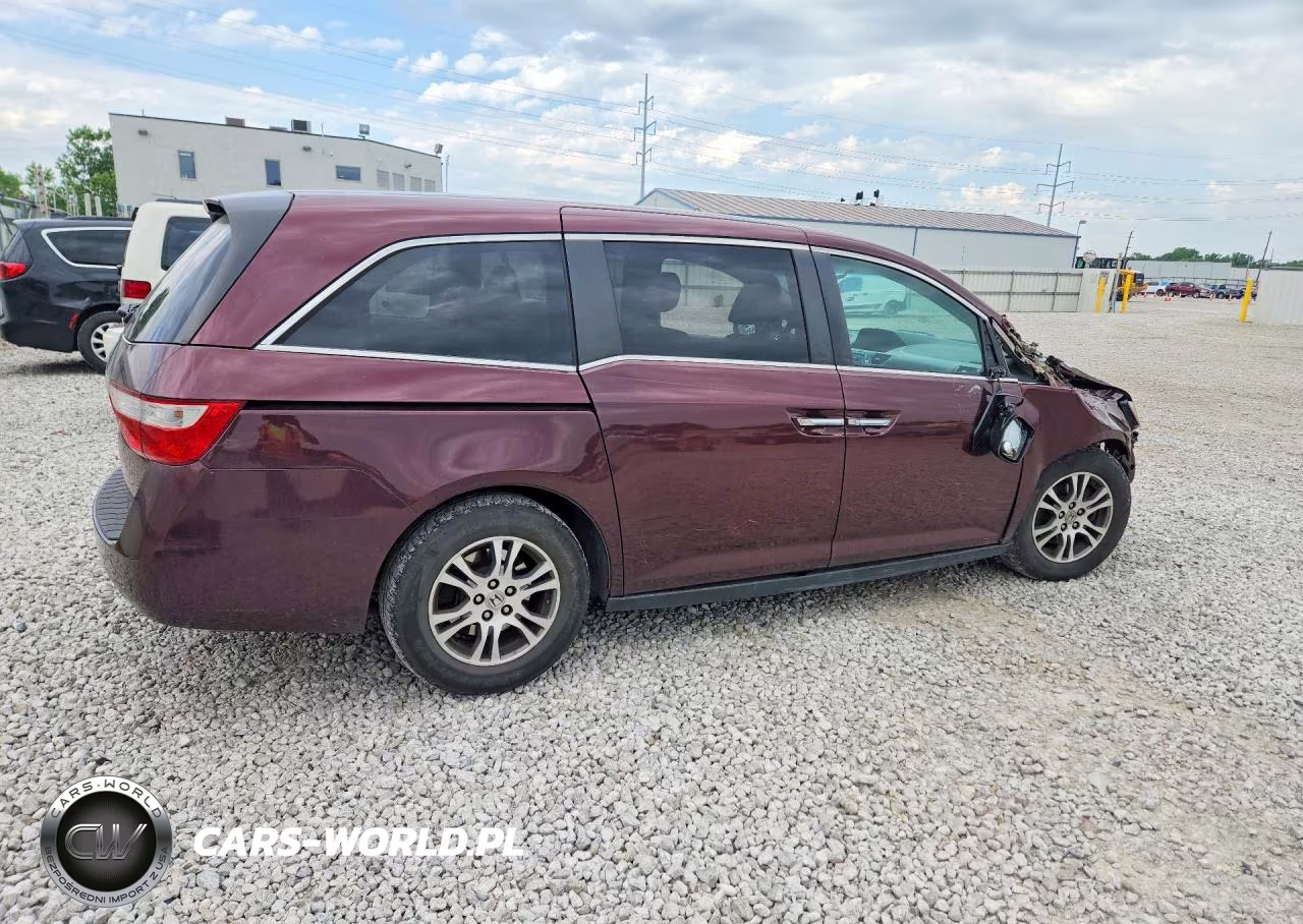 2012 Honda Odyssey Ex VIN:5FNRL5H44CB047086 - 3