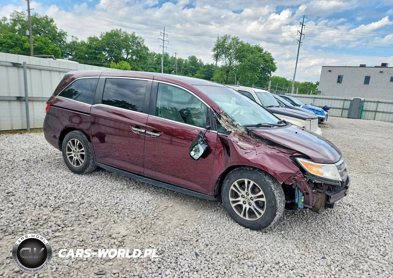 2012 Honda Odyssey Ex VIN:5FNRL5H44CB047086 - 4