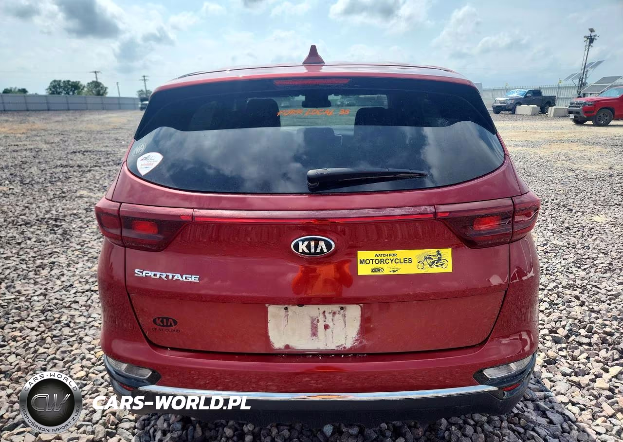 2020 Kia Sportage Lx VIN:KNDPM3AC8L7807858 - 6