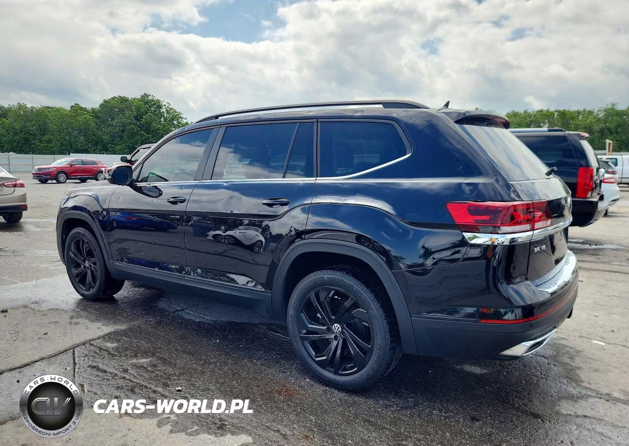 2022 Volkswagen Atlas Se VIN:1V2KR2CA9NC551109 - 2