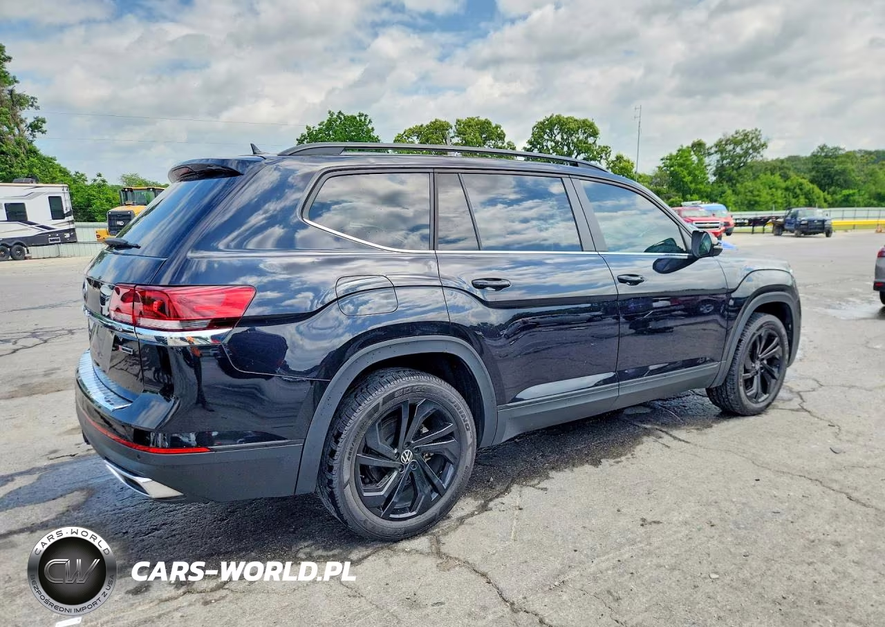 2022 Volkswagen Atlas Se VIN:1V2KR2CA9NC551109 - 3