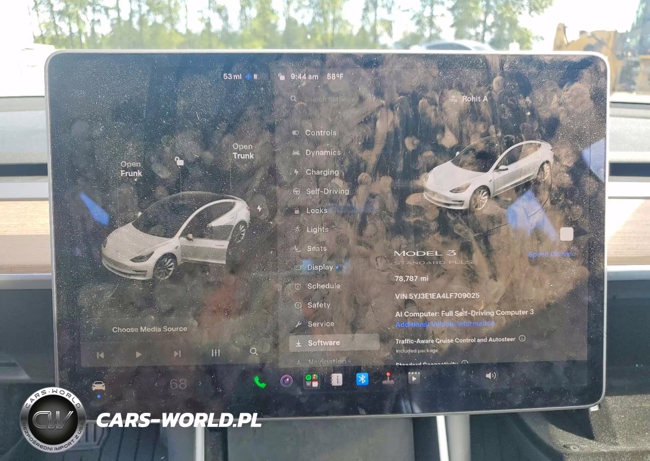2020 Tesla Model 3 VIN:5YJ3E1EA4LF709025 - 9