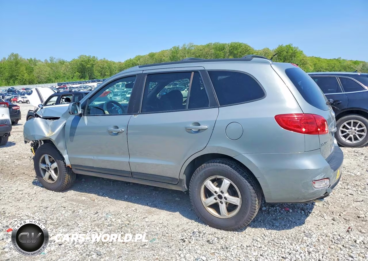 2007 Hyundai Santa Fe Gls VIN:5NMSG73D47H126948 - 2