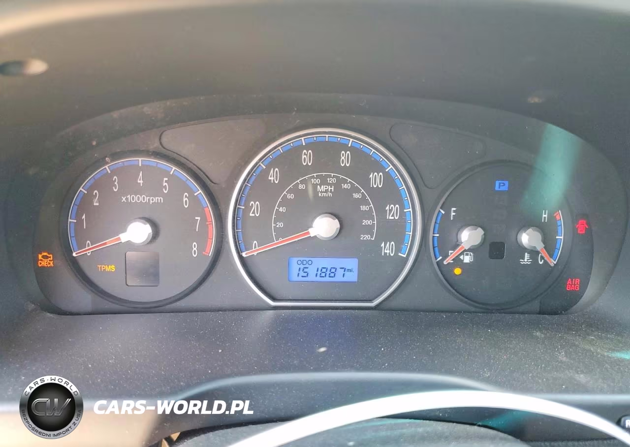 2007 Hyundai Santa Fe Gls VIN:5NMSG73D47H126948 - 9