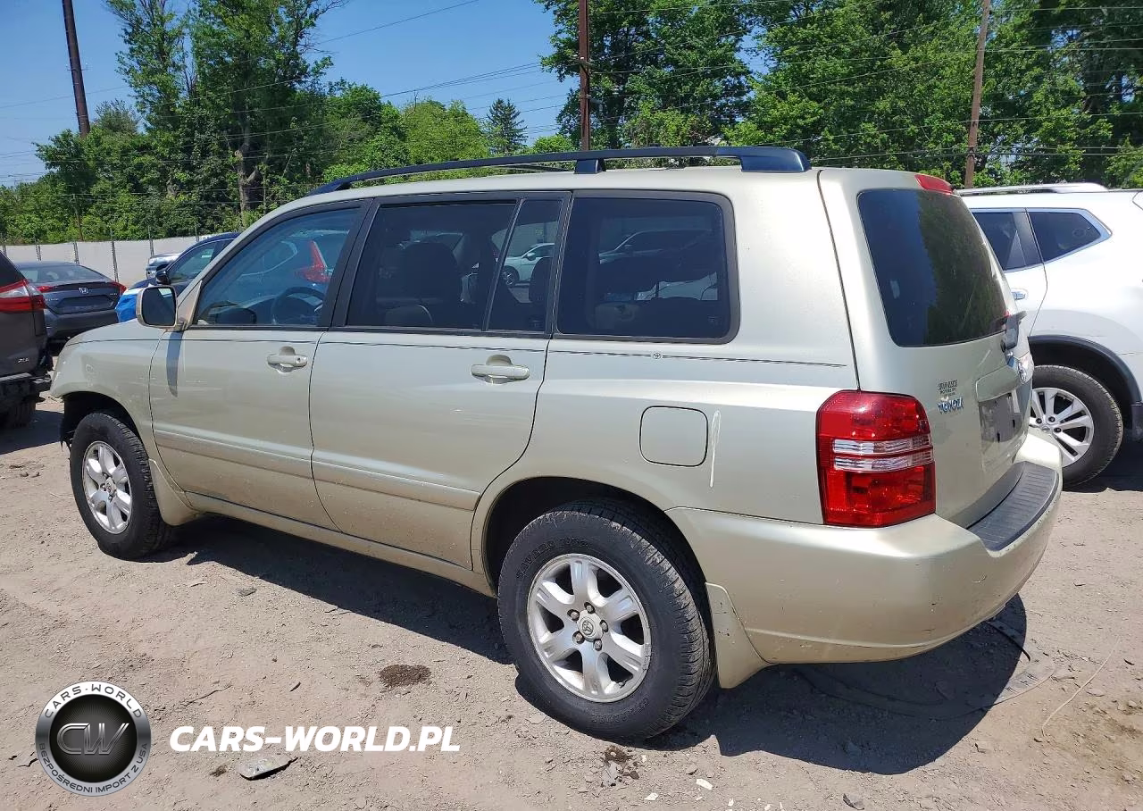 2003 Toyota Highlander Base VIN:JTEGD21A030062469 - 2