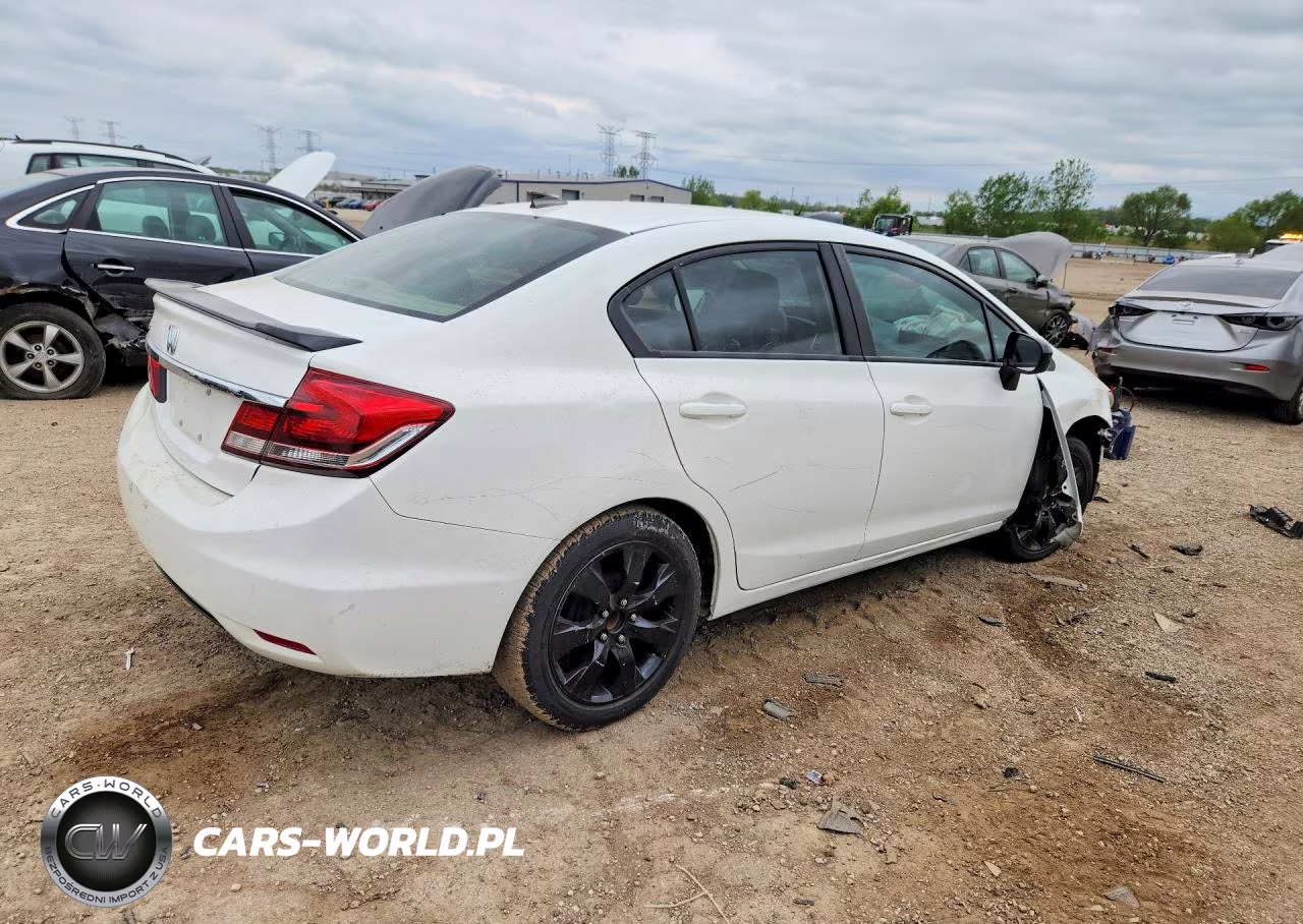 2014 Honda Civic Lx VIN:19XFB2F51EE016807 - 3