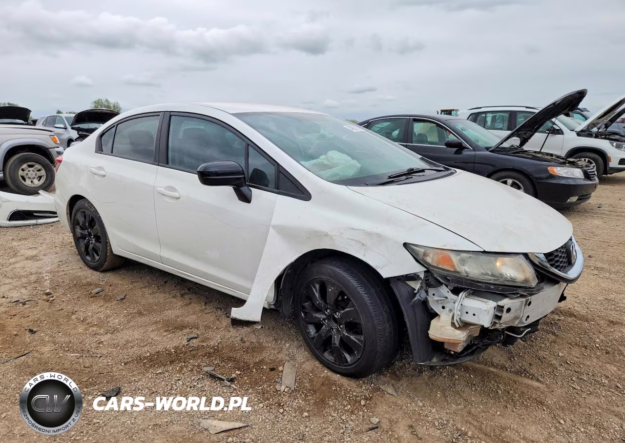 2014 Honda Civic Lx VIN:19XFB2F51EE016807 - 4