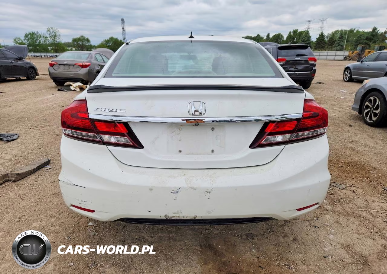 2014 Honda Civic Lx VIN:19XFB2F51EE016807 - 6