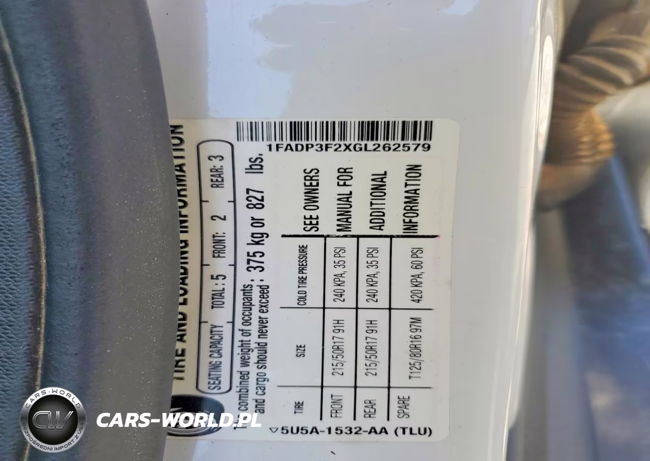 2016 Ford Focus Se VIN:1FADP3F2XGL262579 - 12