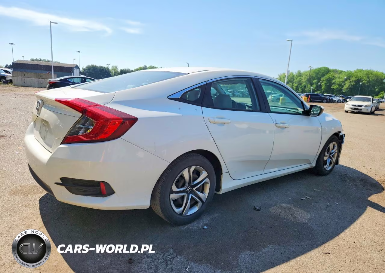 2017 Honda Civic Lx VIN:19XFC2E51HE056923 - 3