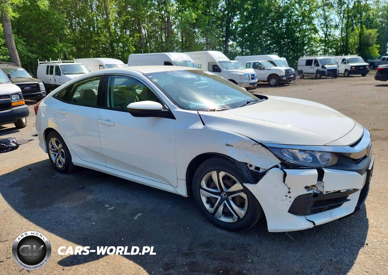 2017 Honda Civic Lx VIN:19XFC2E51HE056923 - 4
