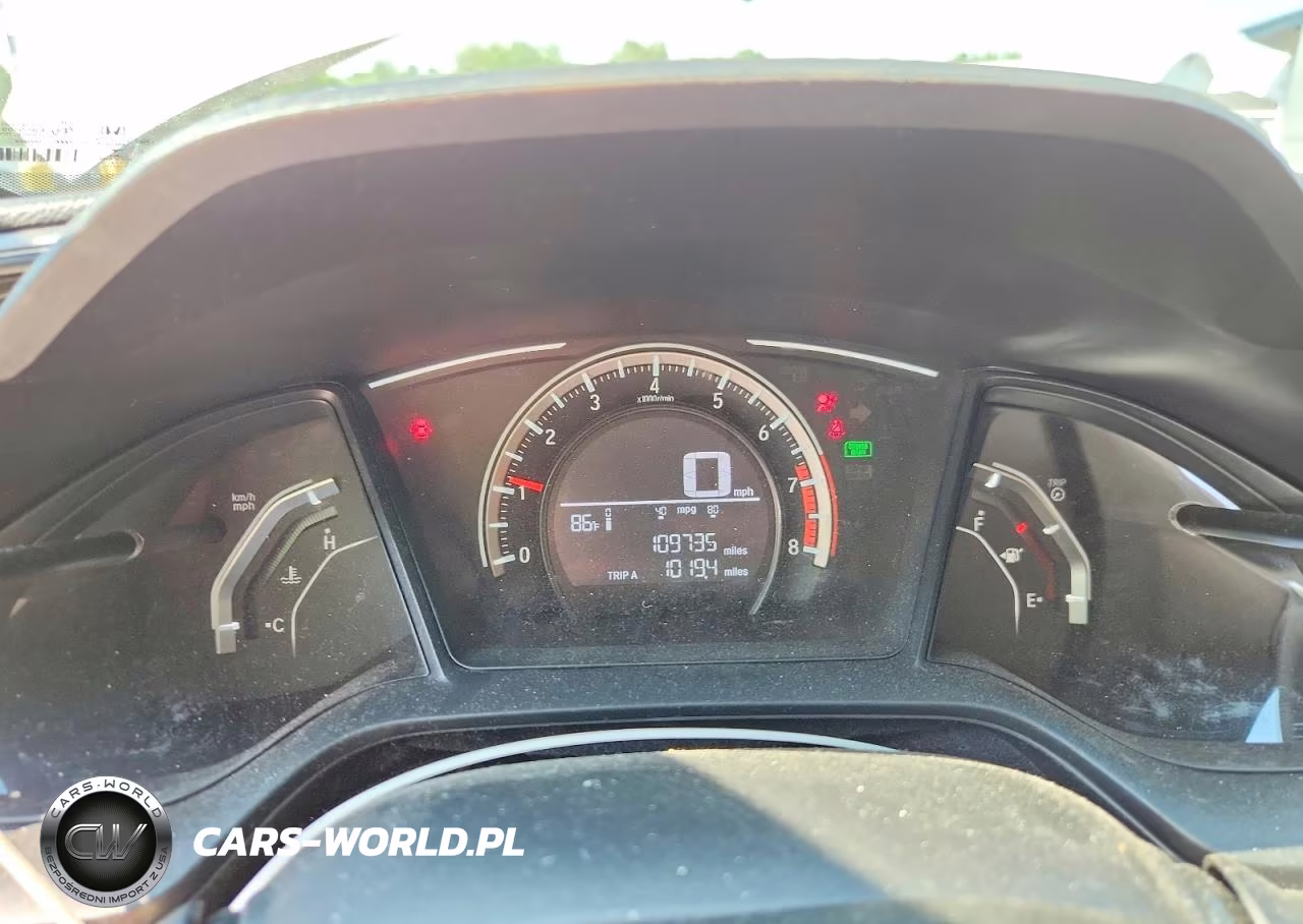 2017 Honda Civic Lx VIN:19XFC2E51HE056923 - 9