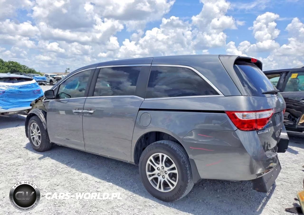 2012 Honda Odyssey Exl VIN:5FNRL5H69CB119711 - 2