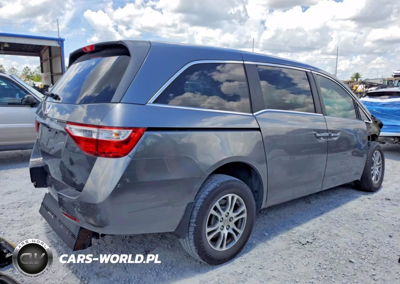 2012 Honda Odyssey Exl VIN:5FNRL5H69CB119711 - 3