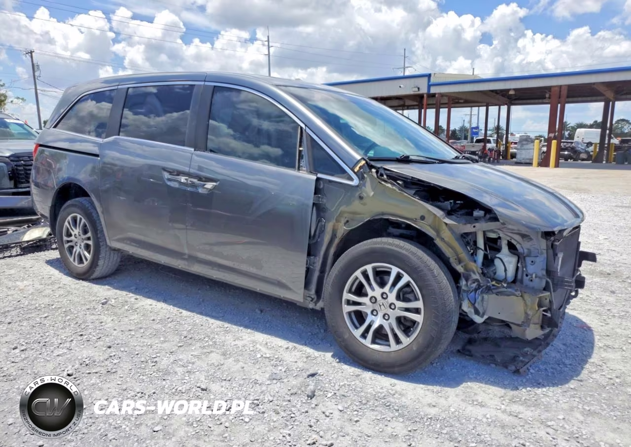2012 Honda Odyssey Exl VIN:5FNRL5H69CB119711 - 4