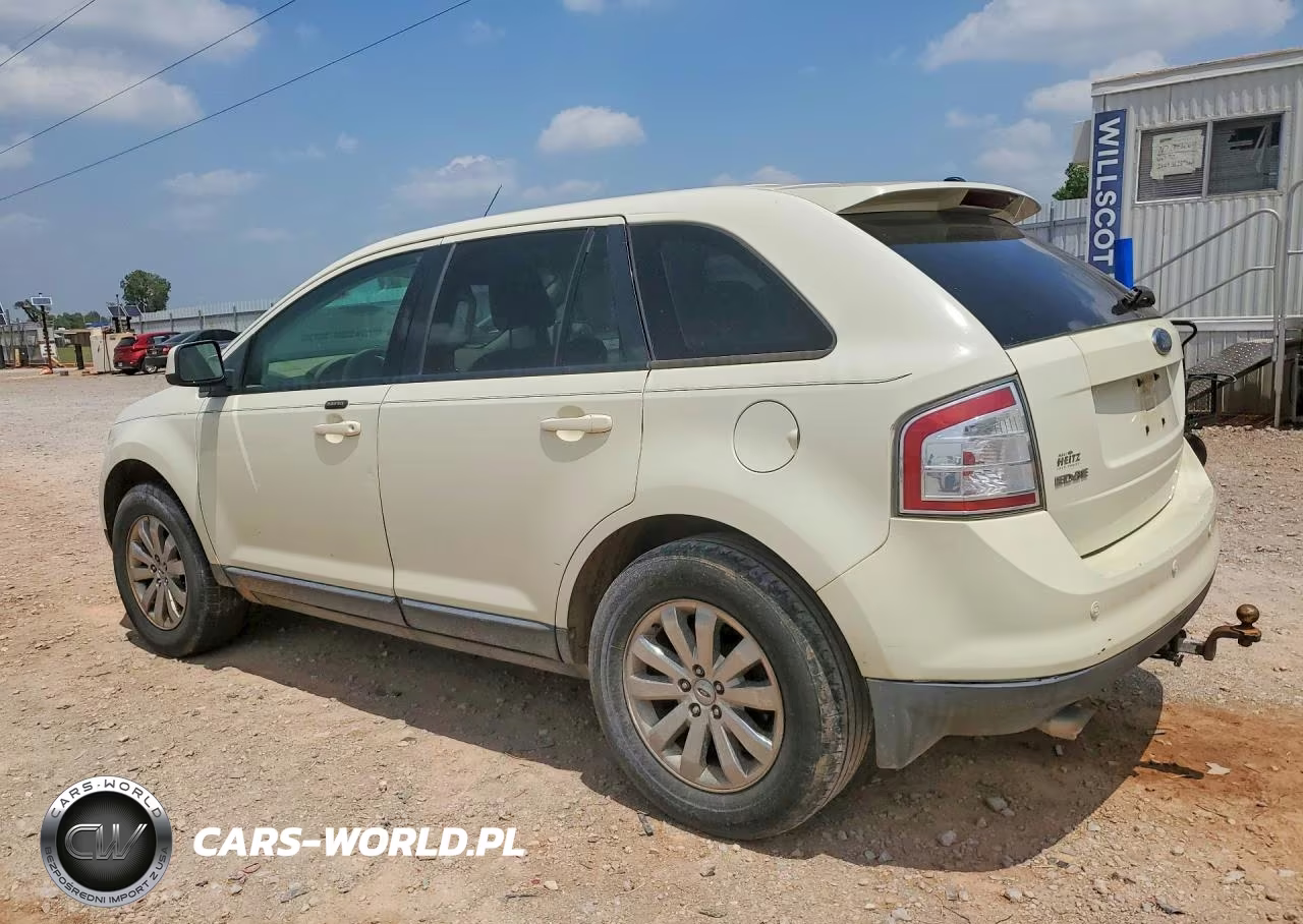 2007 Ford Edge Sel Plus VIN:2FMDK39C87BA92392 - 2
