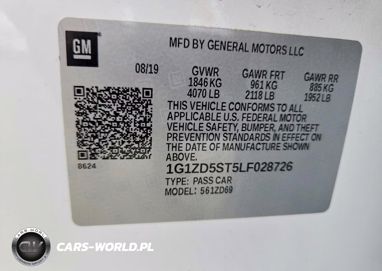 2020 Chevrolet Malibu Lt VIN:1G1ZD5ST5LF028726 - 12