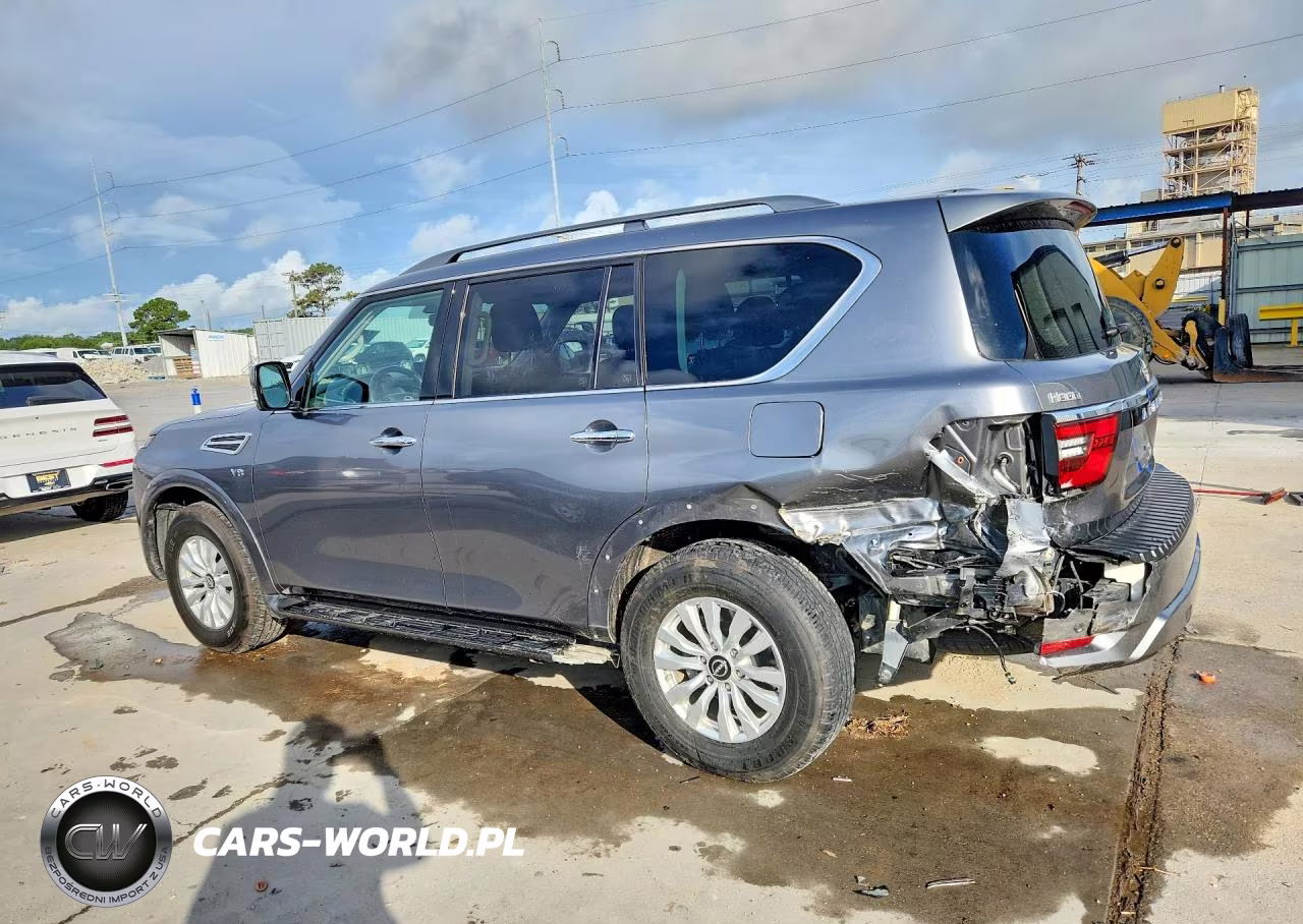 2022 Nissan Armada Sv VIN:JN8AY2AC2N9161460 - 2