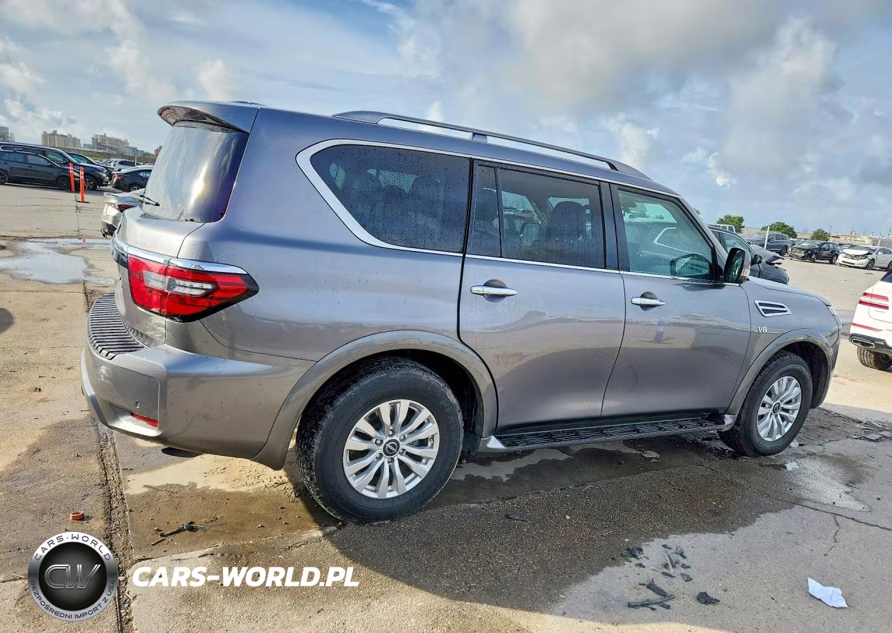 2022 Nissan Armada Sv VIN:JN8AY2AC2N9161460 - 3