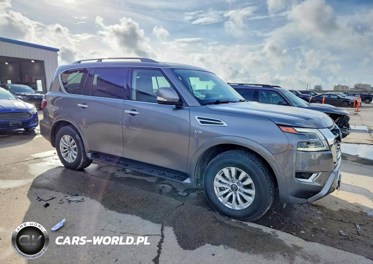 2022 Nissan Armada Sv VIN:JN8AY2AC2N9161460 - 4