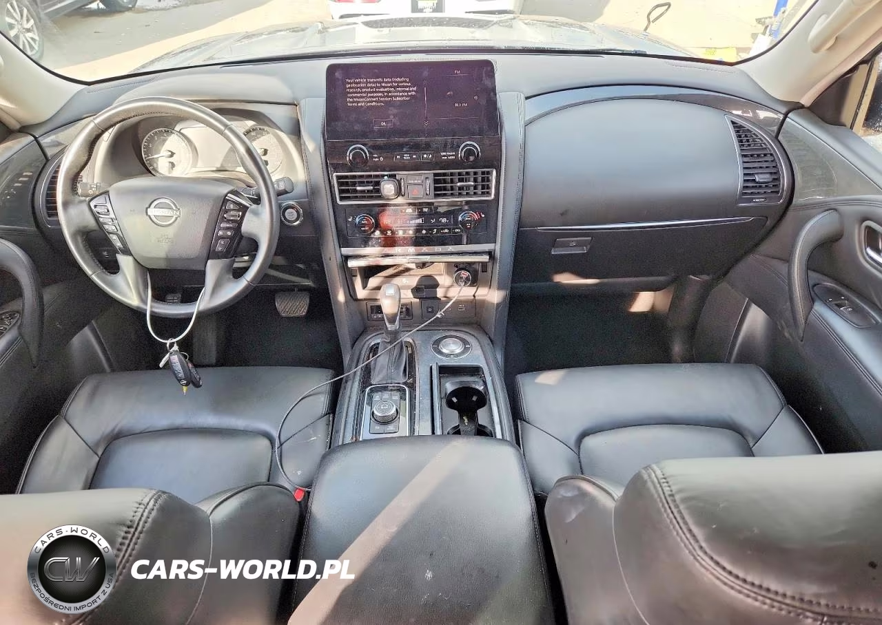 2022 Nissan Armada Sv VIN:JN8AY2AC2N9161460 - 8