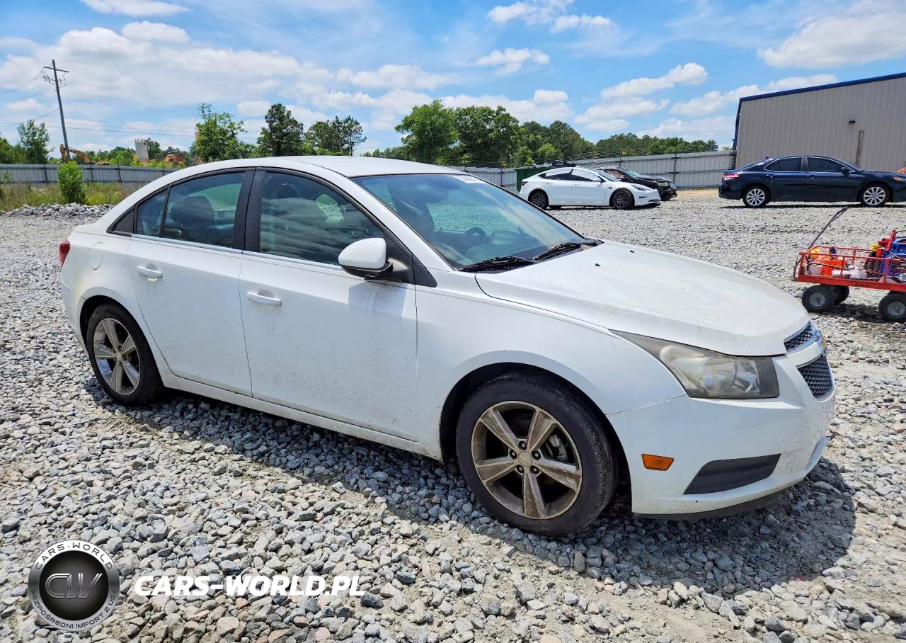 2013 Chevrolet Cruze Lt VIN:1G1PE5SB8D7100221 - 4