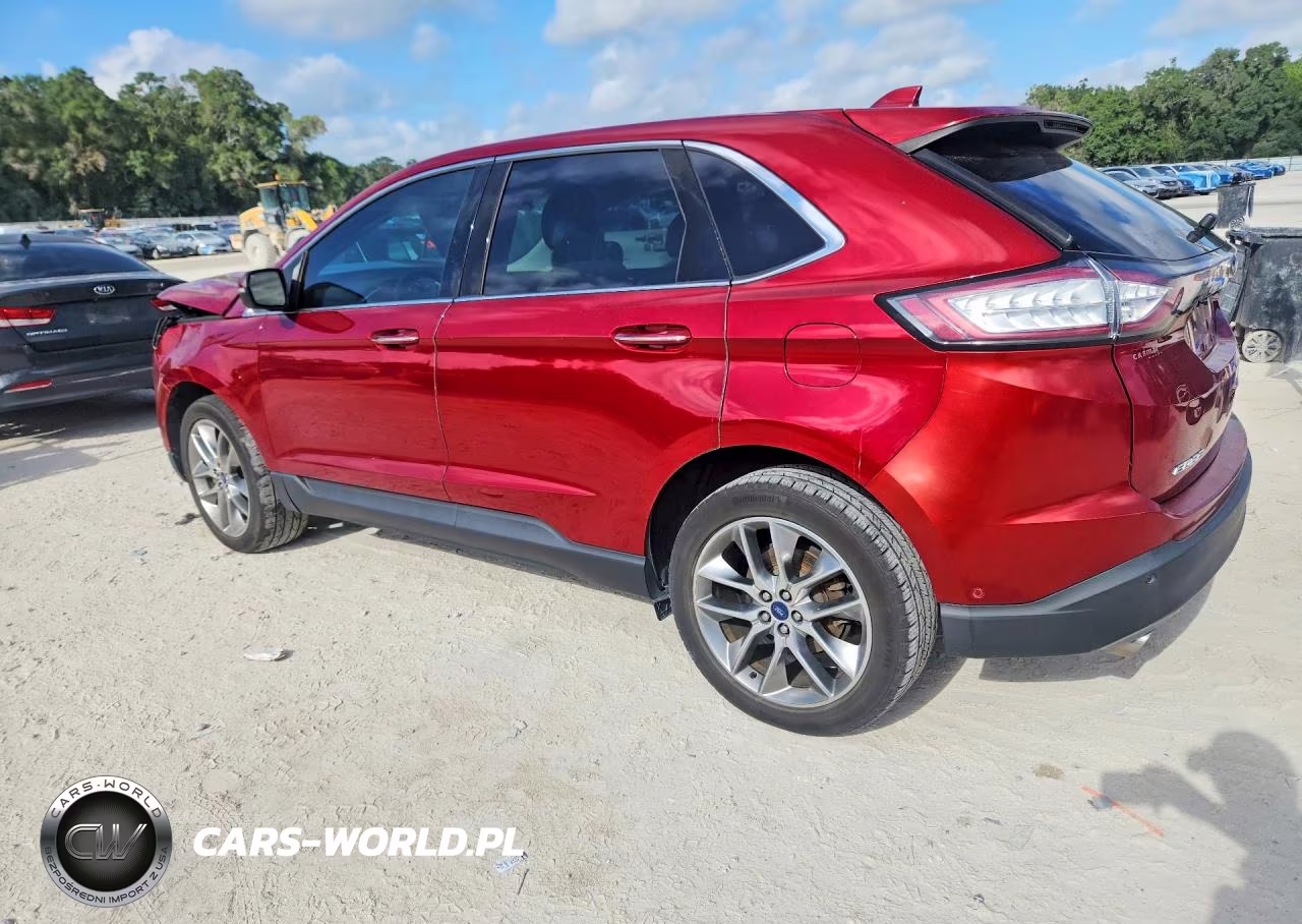 2015 Ford Edge Titanium VIN:2FMPK4K81FBB15549 - 2