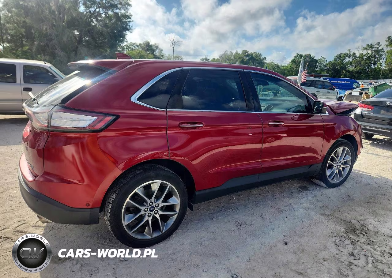 2015 Ford Edge Titanium VIN:2FMPK4K81FBB15549 - 3