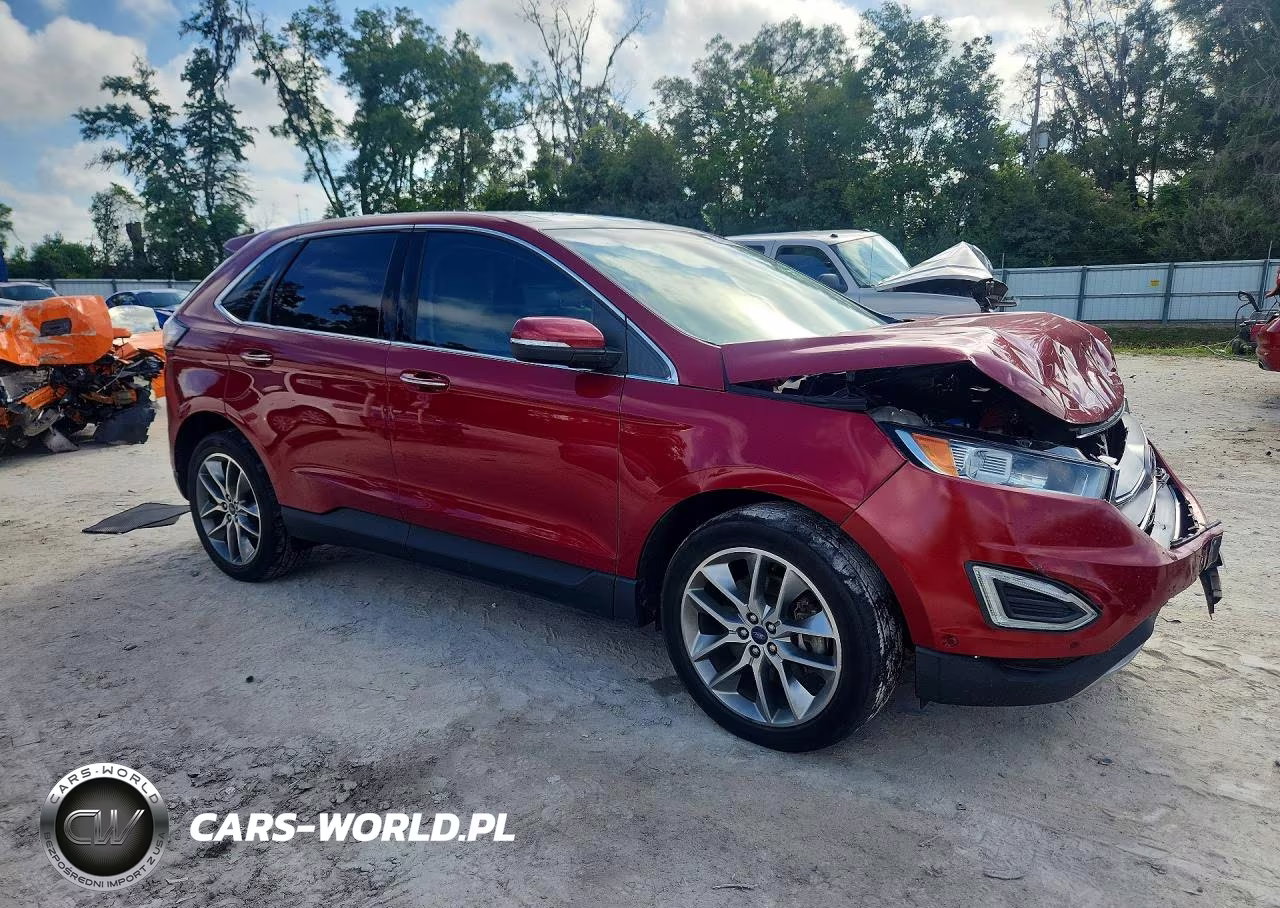 2015 Ford Edge Titanium VIN:2FMPK4K81FBB15549 - 4
