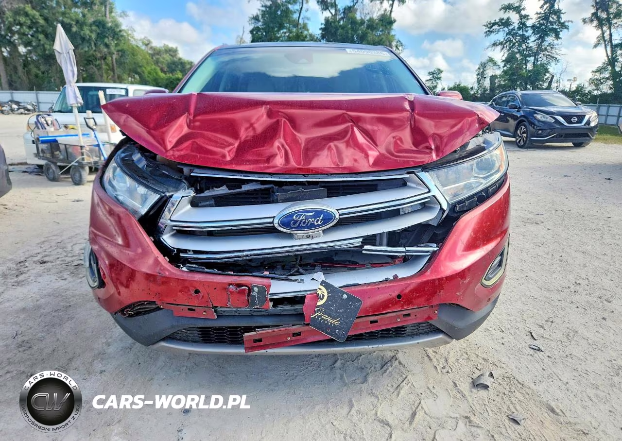 2015 Ford Edge Titanium VIN:2FMPK4K81FBB15549 - 5