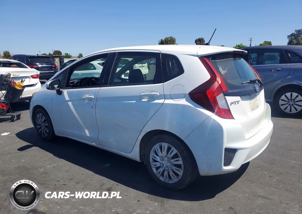 2016 Honda Fit Lx VIN:JHMGK5H53GX027487 - 2