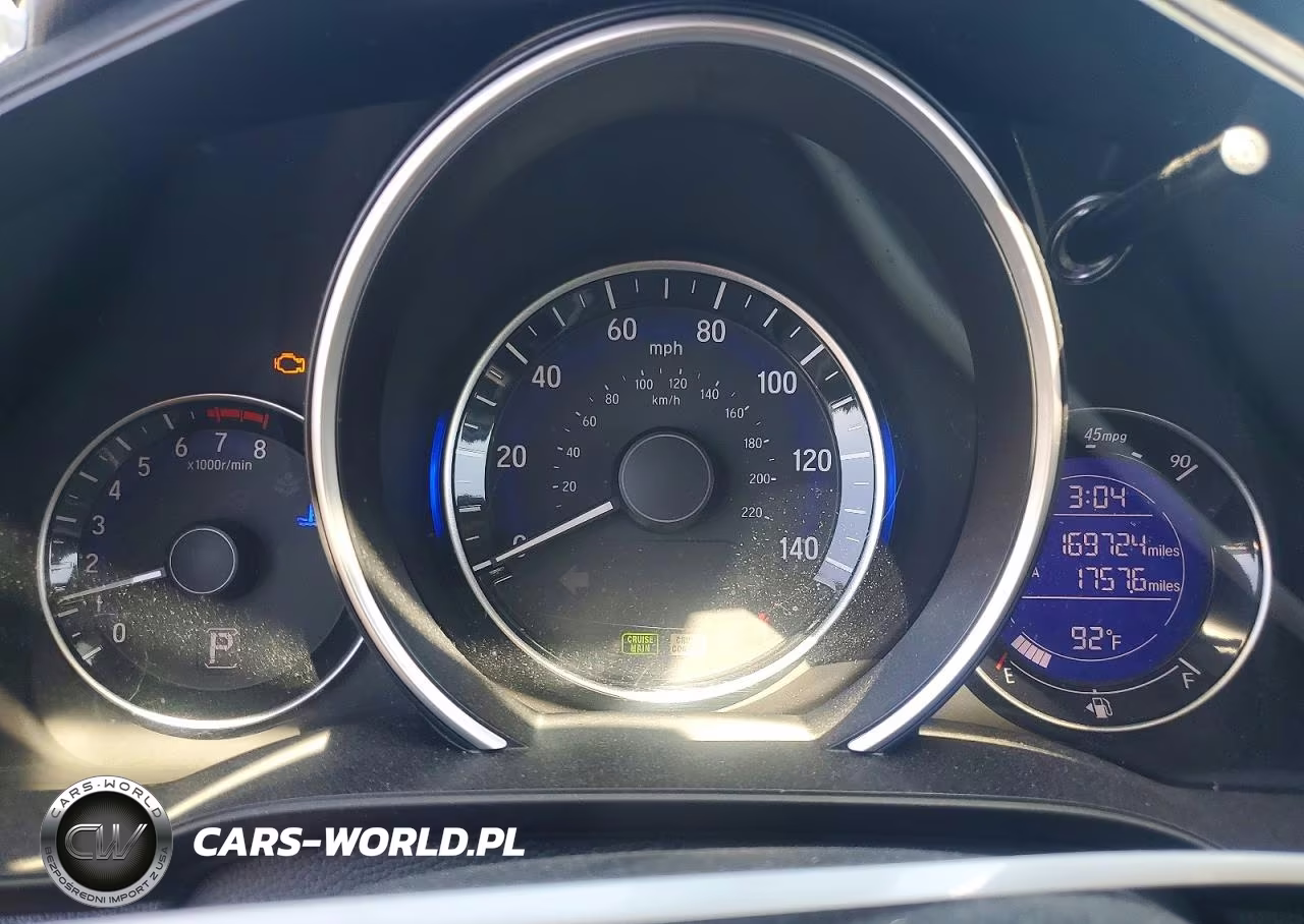 2016 Honda Fit Lx VIN:JHMGK5H53GX027487 - 9