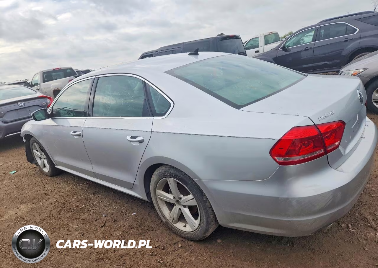 2014 Volkswagen Passat Se VIN:1VWBT7A38EC118205 - 2