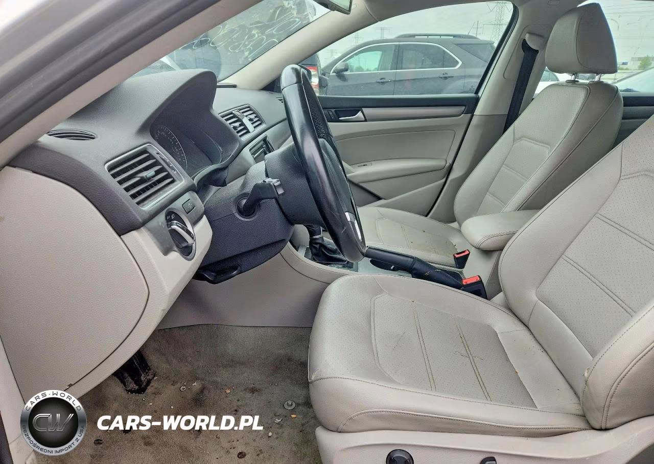 2014 Volkswagen Passat Se VIN:1VWBT7A38EC118205 - 7