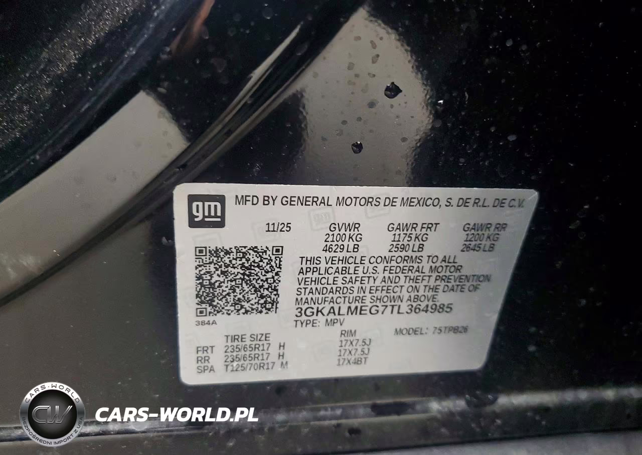 2026 GMC Terrain Elevation VIN:3GKALMEG7TL364985 - 13