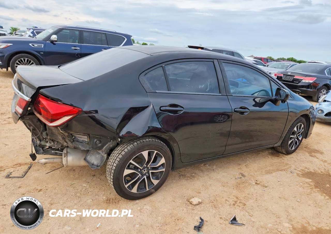 2014 Honda Civic Ex VIN:19XFB2F87EE051085 - 3