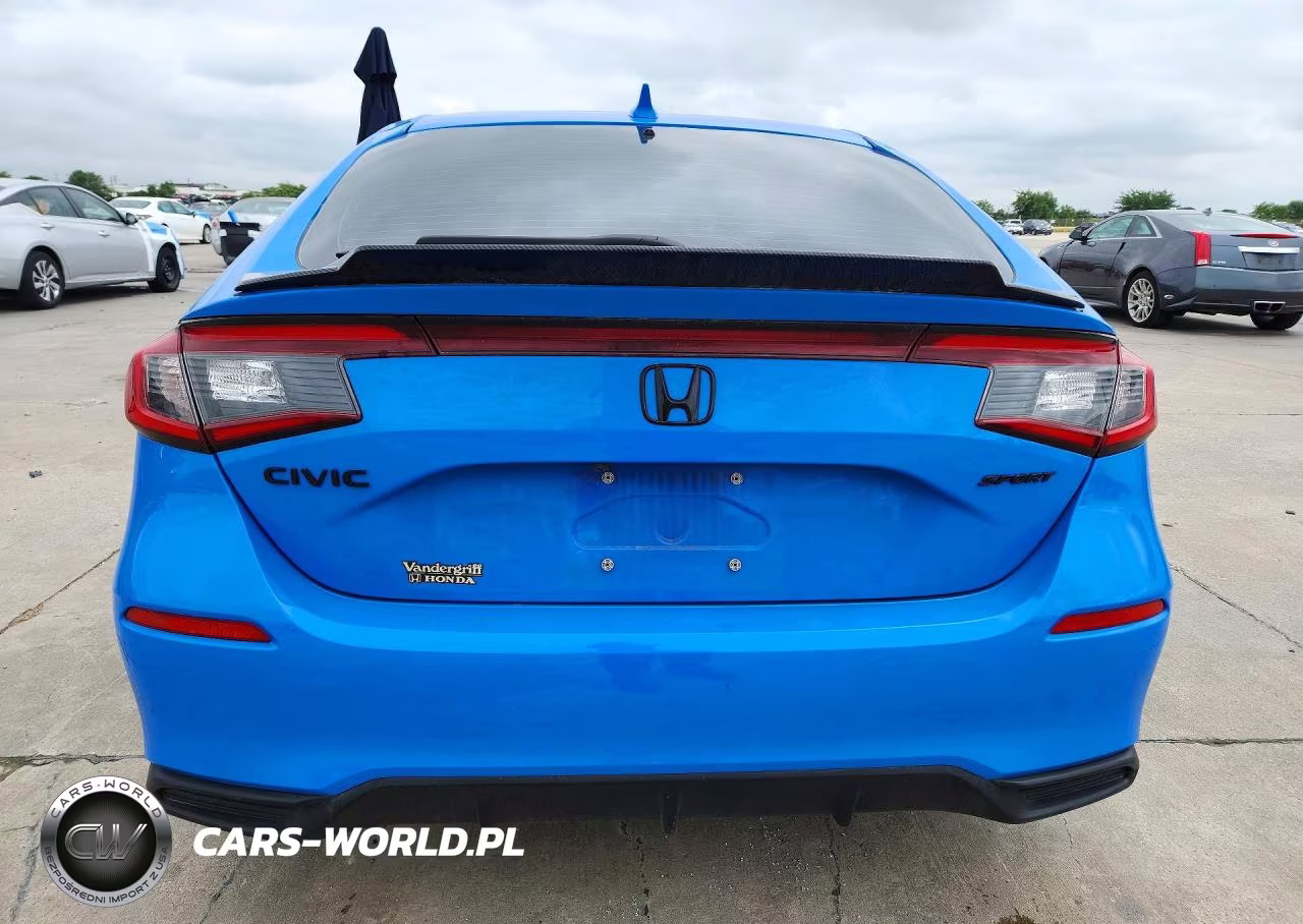 2025 Honda Civic Sport VIN:19XFL2H86SE025065 - 6
