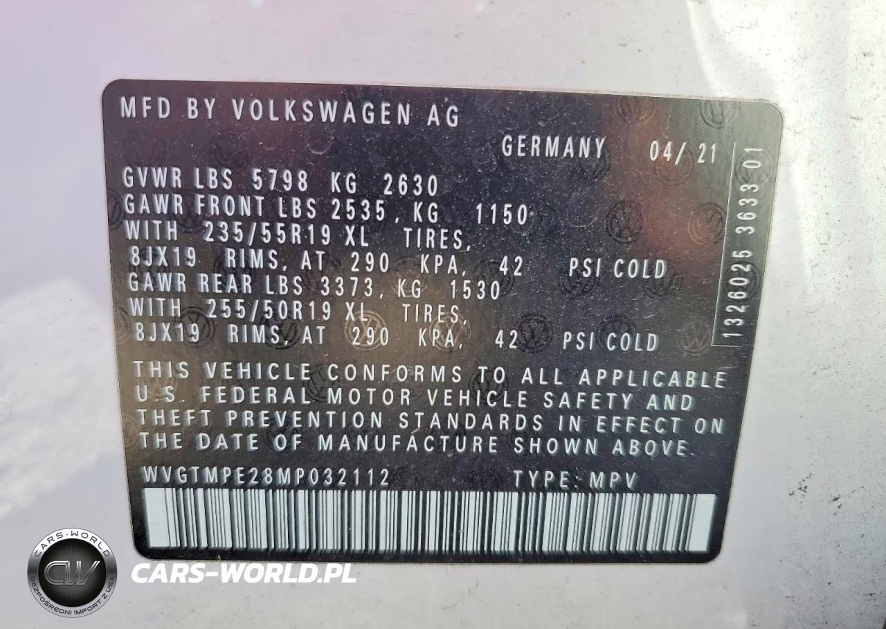 2021 Volkswagen Id.4 Pro S VIN:WVGTMPE28MP032112 - 13