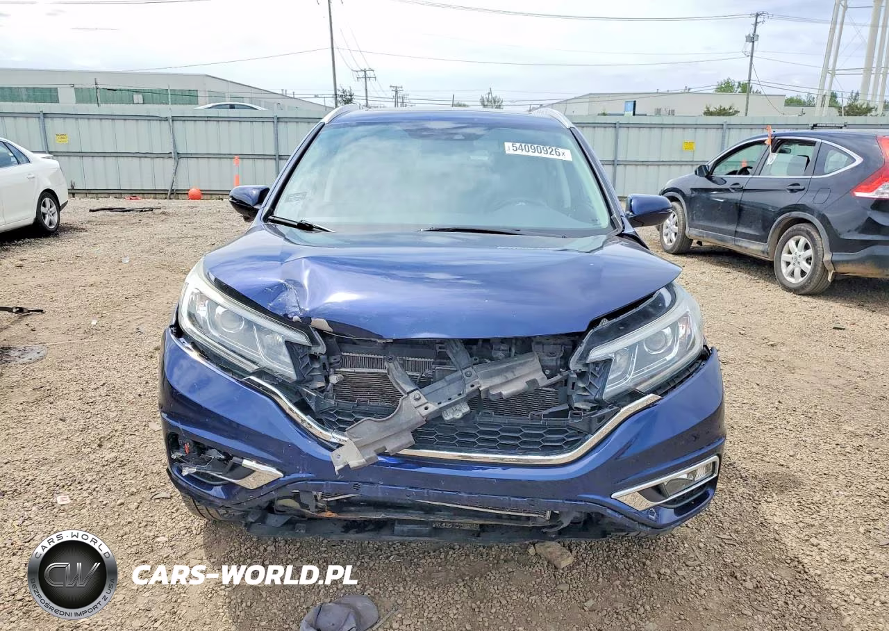 2016 Honda Cr-V Touring VIN:5J6RM4H98GL126485 - 5